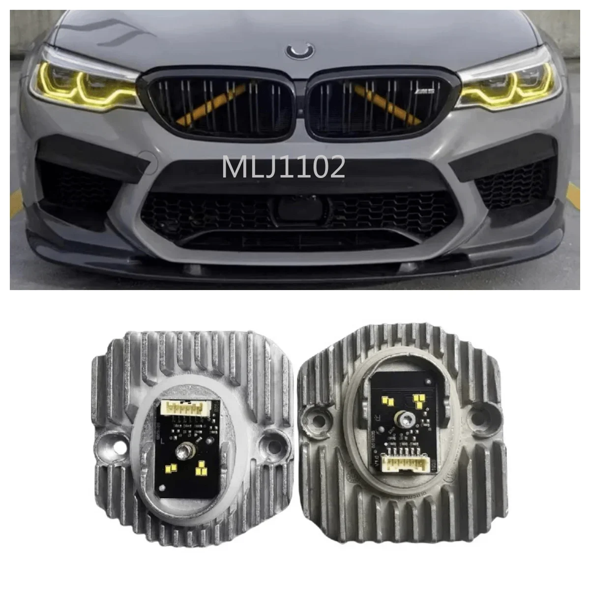 New Adaptive LED Headlight Angel Eye Yellow Blue DRL Modules For BMW 5 Series G30 M5 F90 520i 530i 540i G32 GT 2017 2018 2019
New Adaptive LED Headlight Angel Eye Yellow Blue DRL Modules For BMW 5 Series G30 M5 F90 520i 530i 540i G32 GT 2017 2018 2019