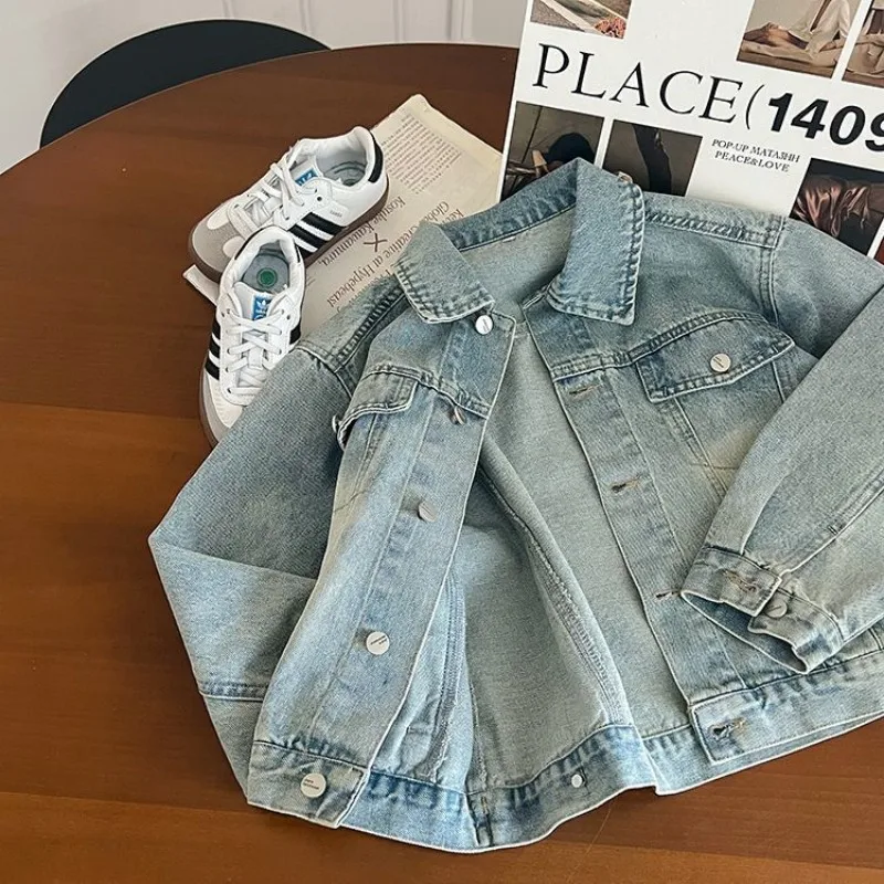 Boys' Retro Denim Jacket Spring Autumn Fashion Casual Coat for Children Baby New Arrival
Boys' Retro Denim Jacket Spring Autumn Fashion Casual Coat for Children Baby New Arrival