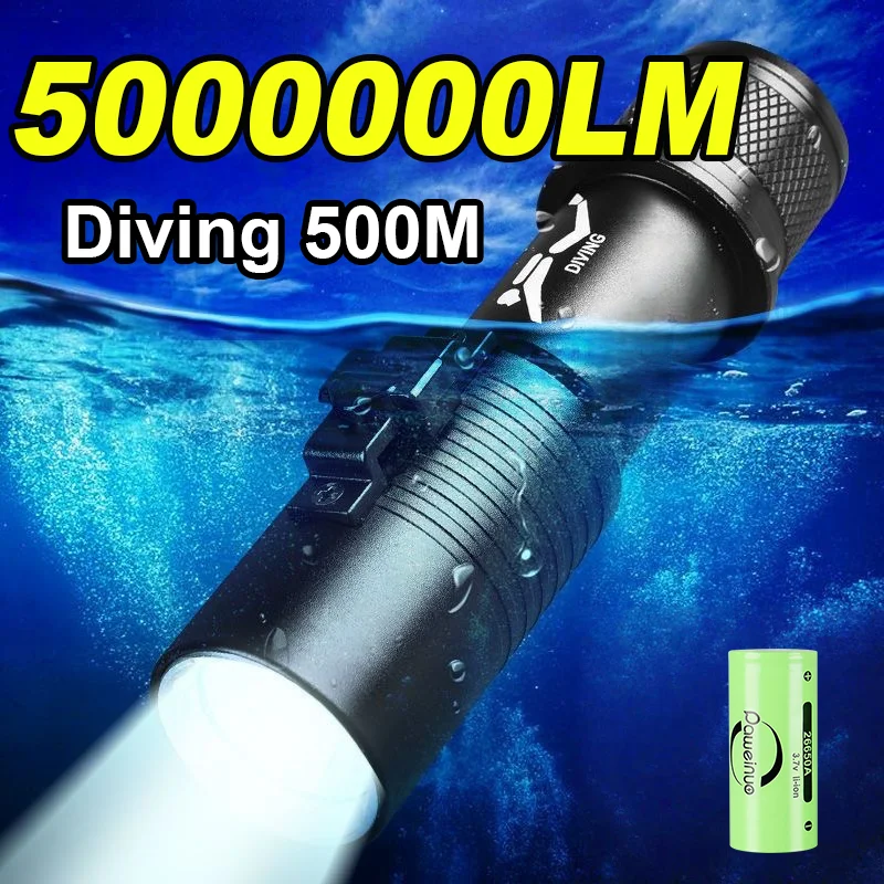 5000000LM фонарик для дайвинга Focus Long Dive фонарик водонепроницаемый погружной светильник подводный фонарь для дайвинга 500 м лампа для дайвинга
5000000LM фонарик для дайвинга Focus Long Dive фонарик водонепроницаемый погружной светильник подводный фонарь для дайвинга 500 м лампа для дайвинга