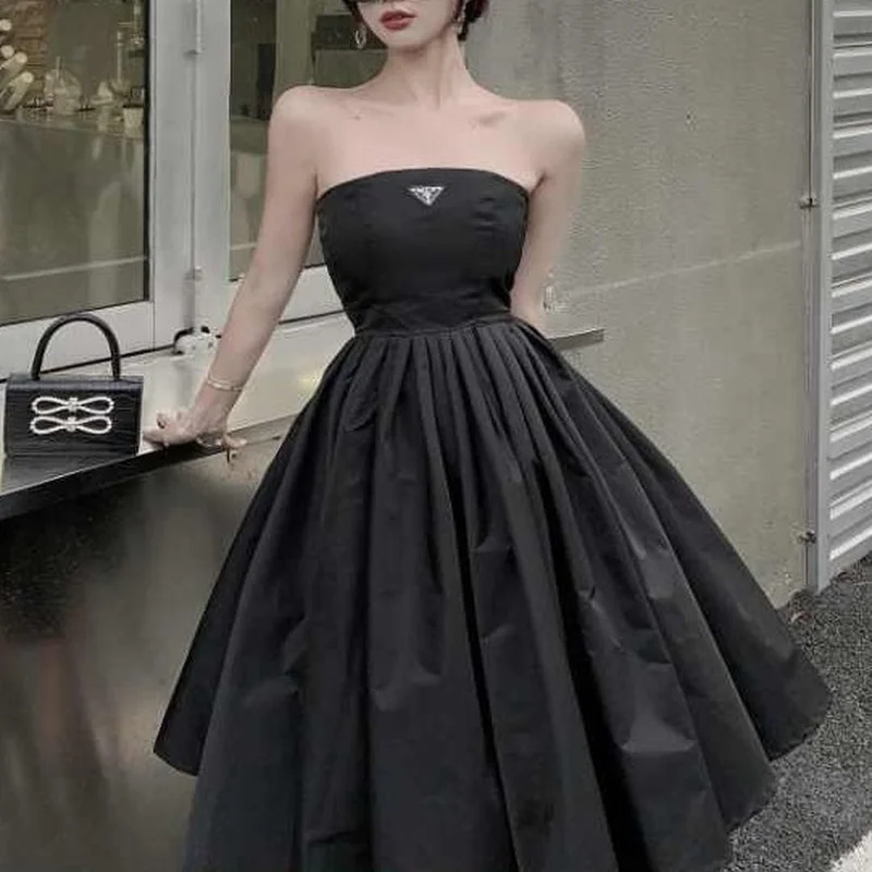 Emo Tube Top Strapless Dress y2k Sexy Women's Summer 2023 New High Waist Slim Dresses Vintage A Line Bodycon Punk Dark Academia
Emo Tube Top Strapless Dress y2k Sexy Women's Summer 2023 New High Waist Slim Dresses Vintage A Line Bodycon Punk Dark Academia