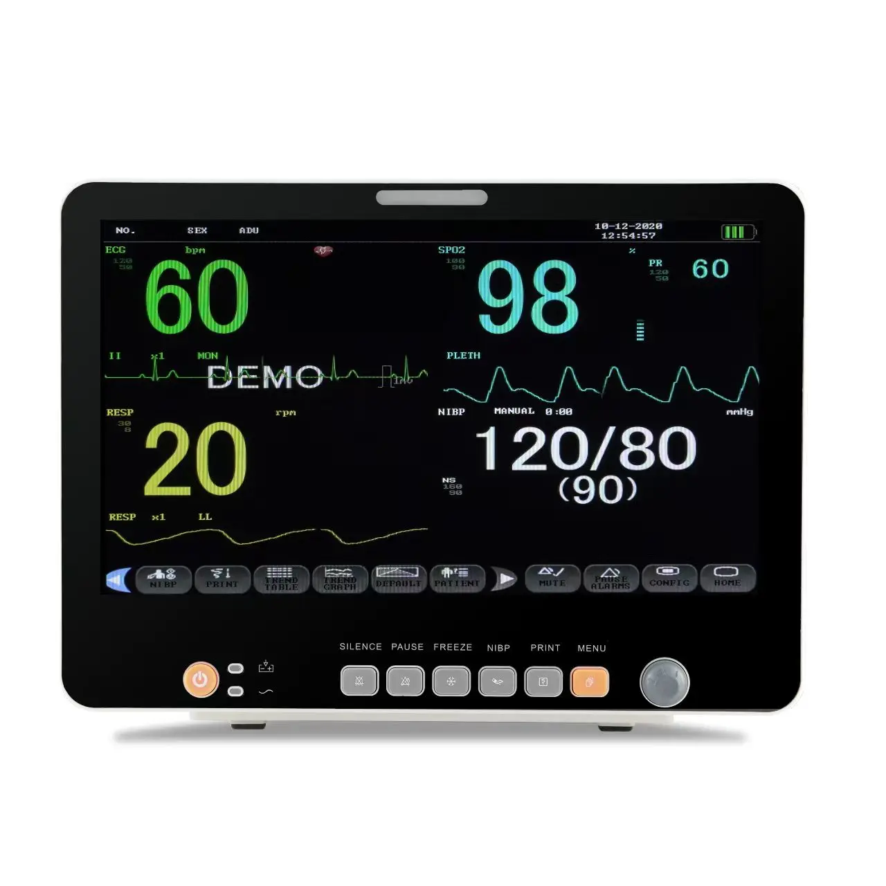 QD MEDICAL QD-PM15B 15.6" TFT Touch Screen Portable ICU Monitor For Hospital Use Multifunction Clinical Analytical Instruments
QD MEDICAL QD-PM15B 15.6" TFT Touch Screen Portable ICU Monitor For Hospital Use Multifunction Clinical Analytical Instruments