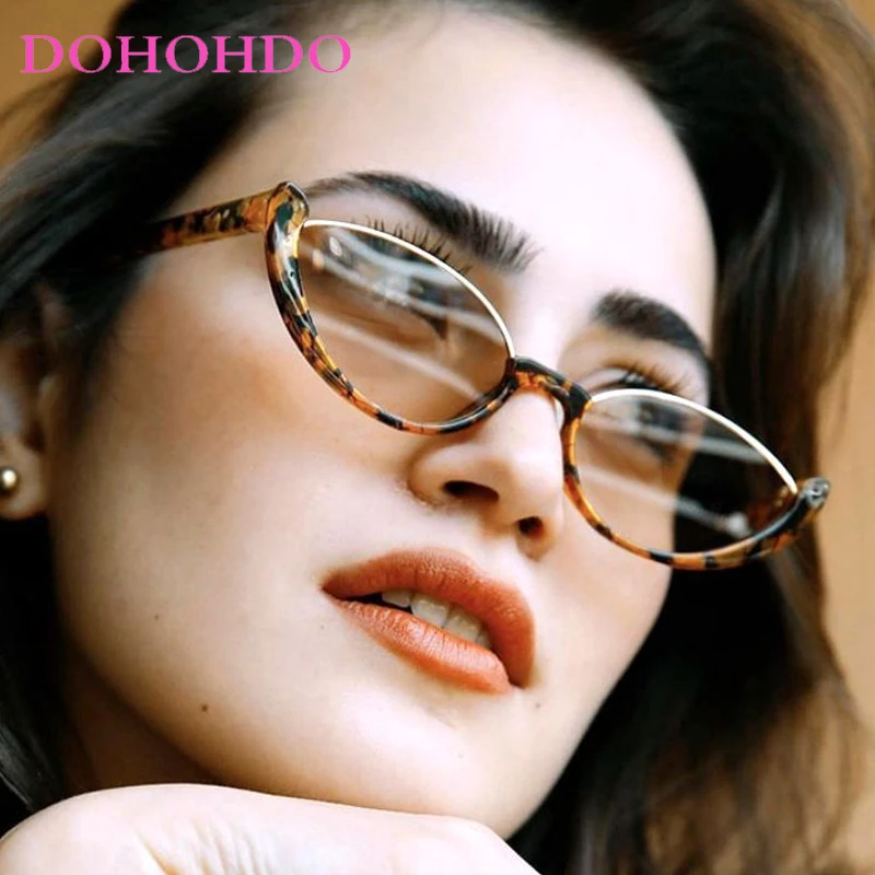Trendy Vintage Luxury Small Half Frame Cat Eye Sunglasses For Men Women Fashion Brand Designer Travel Driving Sunglasses UV400
Trendy Vintage Luxury Small Half Frame Cat Eye Sunglasses For Men Women Fashion Brand Designer Travel Driving Sunglasses UV400