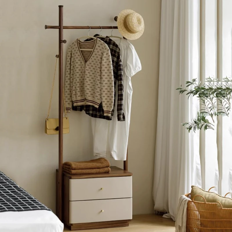 Walnut Black Clothes Hanger American Bedroom Floor Drawer Clothes Hanger Wood Storage Cabides Para Roupas Home Accessories
Walnut Black Clothes Hanger American Bedroom Floor Drawer Clothes Hanger Wood Storage Cabides Para Roupas Home Accessories
