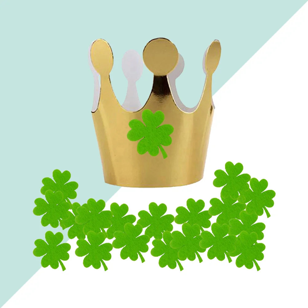 20 Pcs Birthday Crown Four Leaf Clover Party Hats Paper Caps for Kids Adults St Patricks Decorations Photo Props Charm
20 Pcs Birthday Crown Four Leaf Clover Party Hats Paper Caps for Kids Adults St Patricks Decorations Photo Props Charm