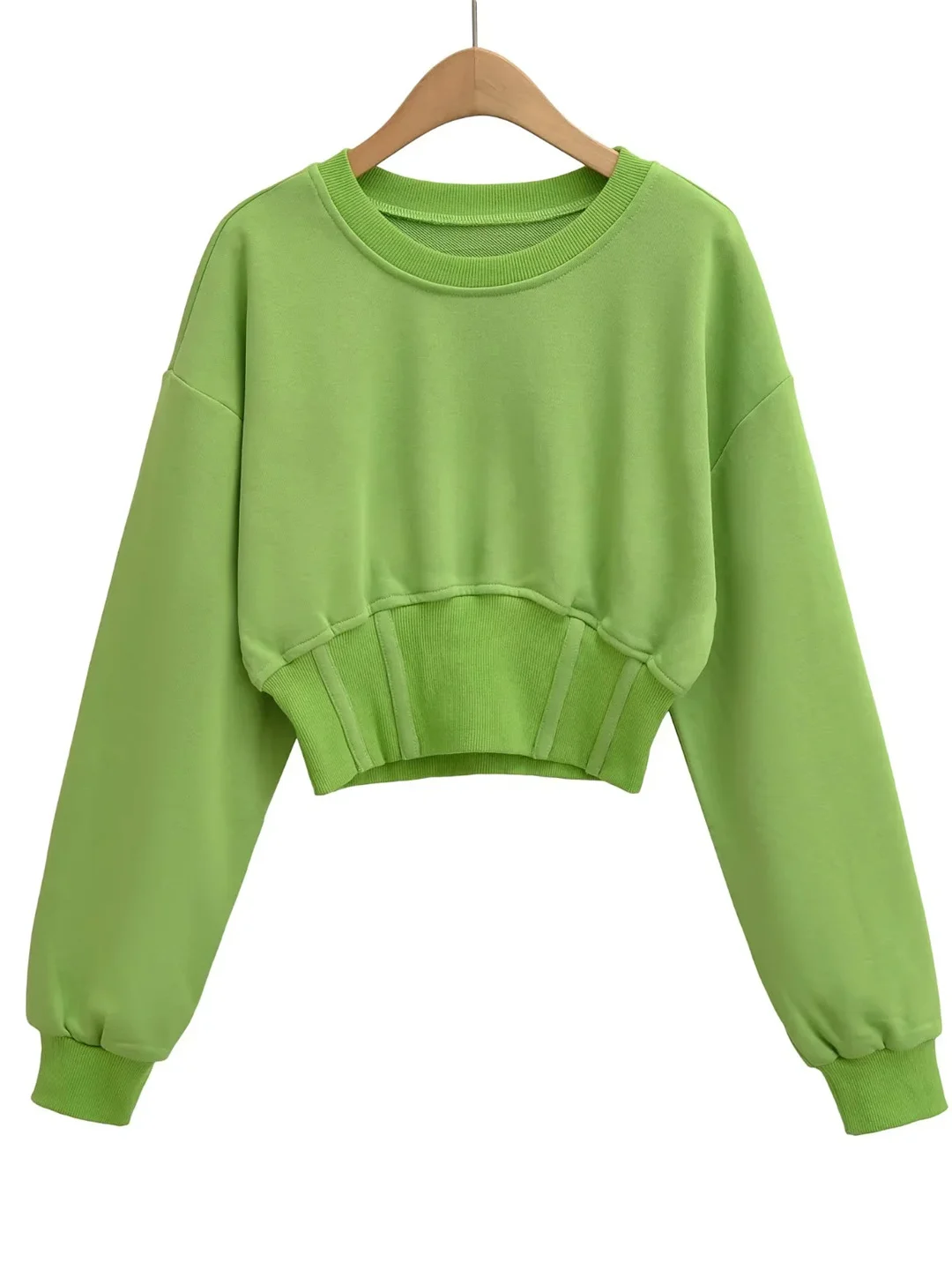 Sexy ort Svel Hoodie Women's Loose Fit round Ne Casual Top Breathable High Elastici Spring Autumn Wear
Sexy ort Svel Hoodie Women's Loose Fit round Ne Casual Top Breathable High Elastici Spring Autumn Wear