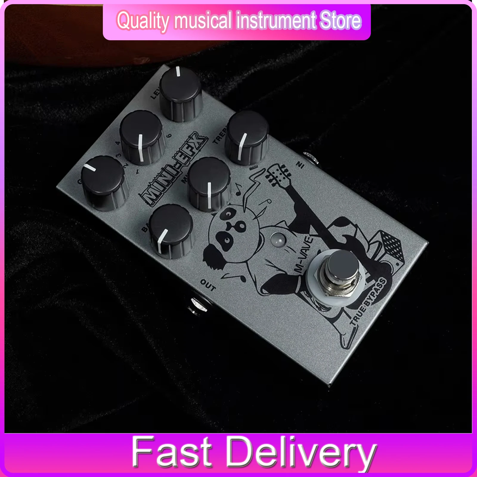 M-VAVE MINI-EFX Guitar Multic-effects Pedal 4 Distortion Effects 4 Overdrive Effects Boost EQ True Bypass 3 Band Accessories
M-VAVE MINI-EFX Guitar Multic-effects Pedal 4 Distortion Effects 4 Overdrive Effects Boost EQ True Bypass 3 Band Accessories