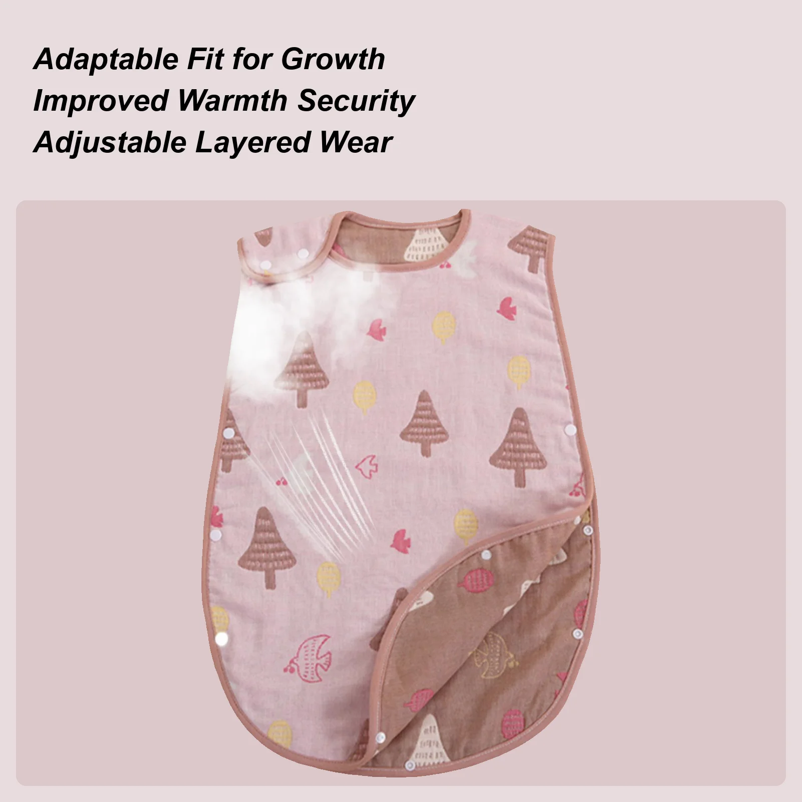 Baby Sleep Sack Breathable Cotton Toddler Must Have Baby Sleeping Sack For Girls Boys Son Children Little Kids Daughter
Baby Sleep Sack Breathable Cotton Toddler Must Have Baby Sleeping Sack For Girls Boys Son Children Little Kids Daughter