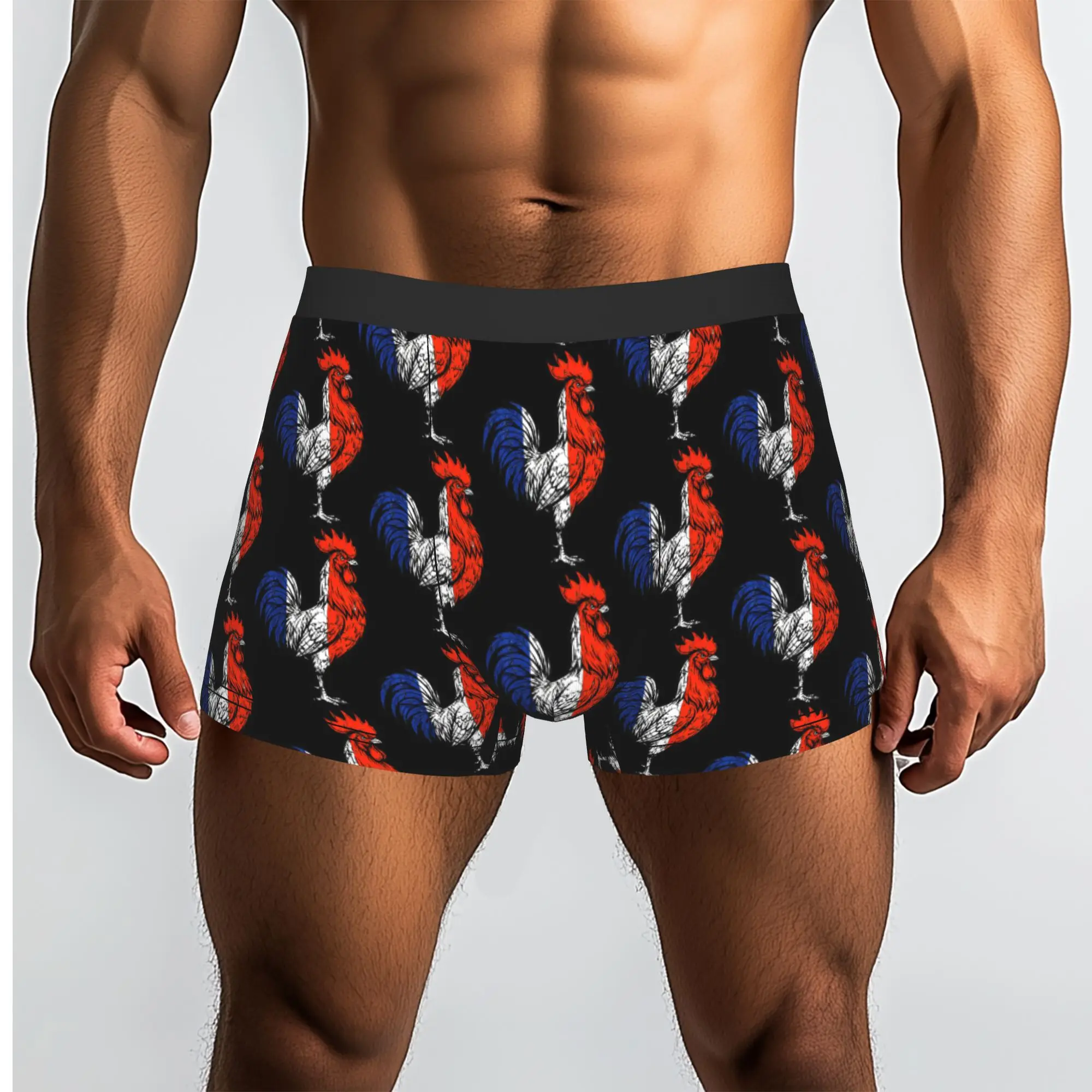 Gallic Rooster France Flag Vintage Mascot France Underpants Homme Panties Male Underwear Print Shorts Boxer Briefs
Gallic Rooster France Flag Vintage Mascot France Underpants Homme Panties Male Underwear Print Shorts Boxer Briefs