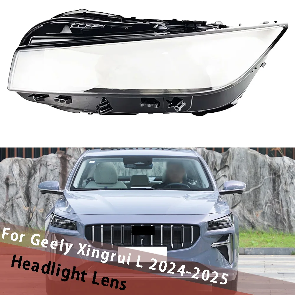 For Geely Xingrui L 2024 2025 Car Accessories Headlamp Shell Transparent Lampshade Headlight Lens Cover Housing Plexiglass
For Geely Xingrui L 2024 2025 Car Accessories Headlamp Shell Transparent Lampshade Headlight Lens Cover Housing Plexiglass