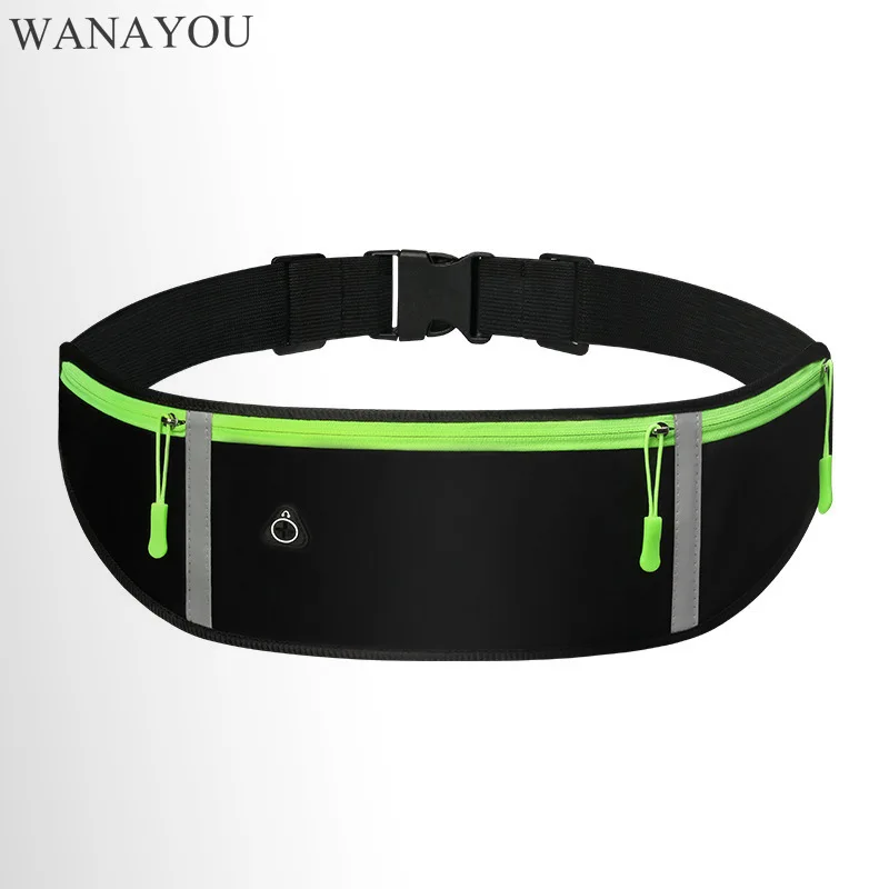 WANAYOU Light Weighted Waist Bags, Adjustable Straps Running Bags, Reflective Strip Design
WANAYOU Light Weighted Waist Bags, Adjustable Straps Running Bags, Reflective Strip Design