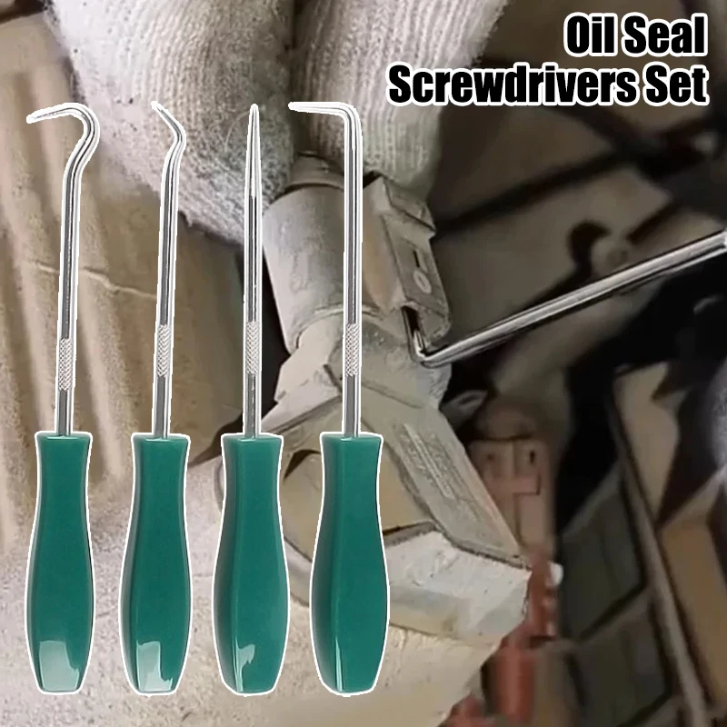 4pcs Car Pick and Hook Set O-Ring Seal Gasket Pick Mini Hooks Puller Remover Universal Parts Workshop Tools Multifunction Tools
4pcs Car Pick and Hook Set O-Ring Seal Gasket Pick Mini Hooks Puller Remover Universal Parts Workshop Tools Multifunction Tools