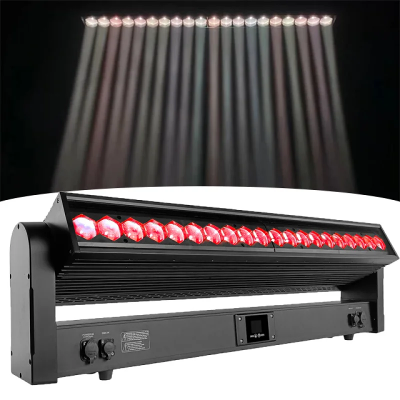 IP65 Outdoor Moving Head LED Beam Lighting 20*40W RGBW 4in1 Zoom Wash Stage Club DJ Bar-Pixel Control DMX512 Aluminum Disco Bar
IP65 Outdoor Moving Head LED Beam Lighting 20*40W RGBW 4in1 Zoom Wash Stage Club DJ Bar-Pixel Control DMX512 Aluminum Disco Bar