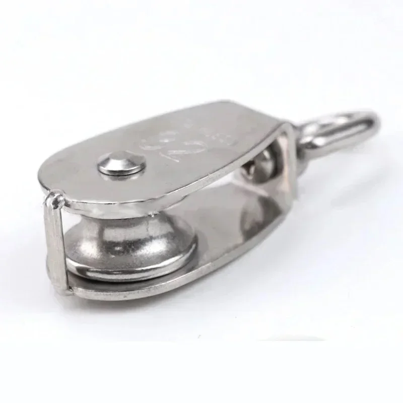 1/2/3PCS 304 Stainless Steel M50 Marine Single Wheel Swivel Pulley Block Lifting Rope Pulley For Heavy Duty Cable Rope
1/2/3PCS 304 Stainless Steel M50 Marine Single Wheel Swivel Pulley Block Lifting Rope Pulley For Heavy Duty Cable Rope