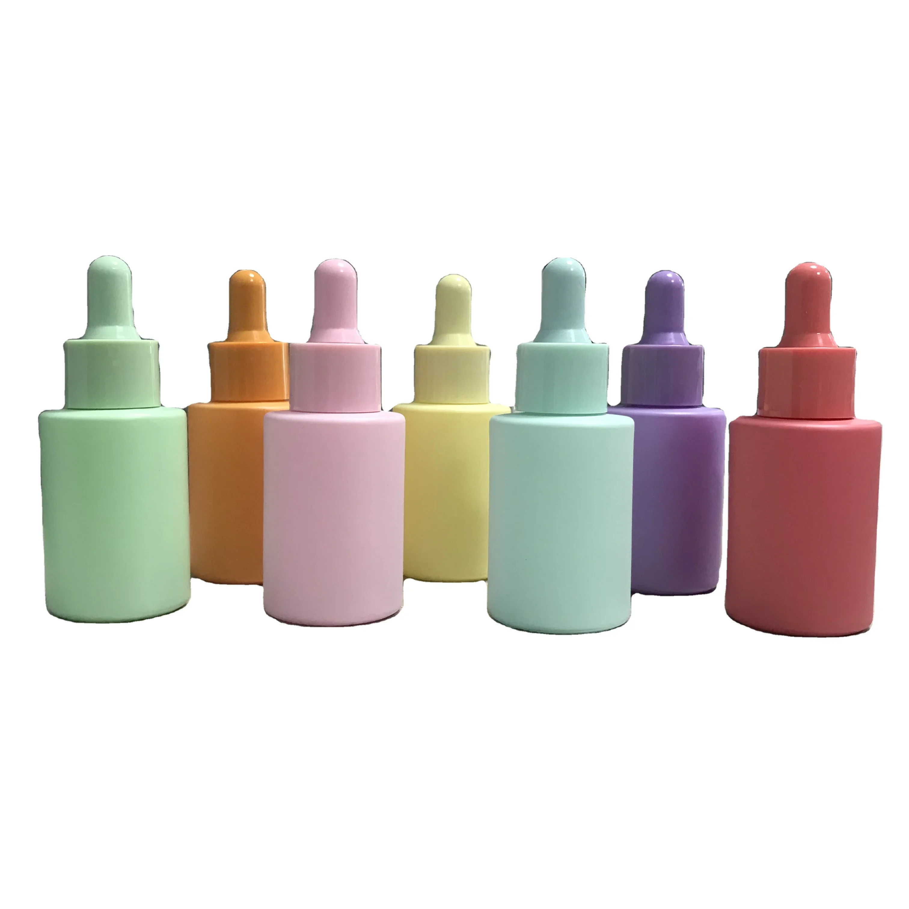 Hot Sale oil Bottles Macaron Color Glass Dropper Bottle For Cosmetic Packaging,Flat Shoulder Glass Essential Oil Bottle
Hot Sale oil Bottles Macaron Color Glass Dropper Bottle For Cosmetic Packaging,Flat Shoulder Glass Essential Oil Bottle