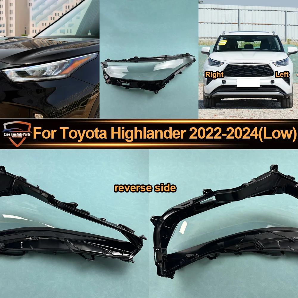 Car front Headlight headlamps transparent lampshade lamp shell Headlight Cover lens 2022 2023 2024 For Toyota Highlander (Low)
Car front Headlight headlamps transparent lampshade lamp shell Headlight Cover lens 2022 2023 2024 For Toyota Highlander (Low)