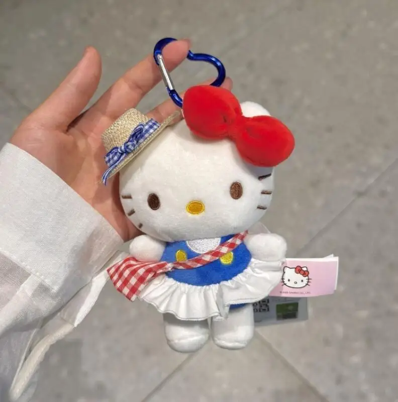 Japanese Style Sanrio Hello Kitty Cartoon Plush Toy Bag Car Interior Decoration Cute Keychain Gift for Girls
Japanese Style Sanrio Hello Kitty Cartoon Plush Toy Bag Car Interior Decoration Cute Keychain Gift for Girls