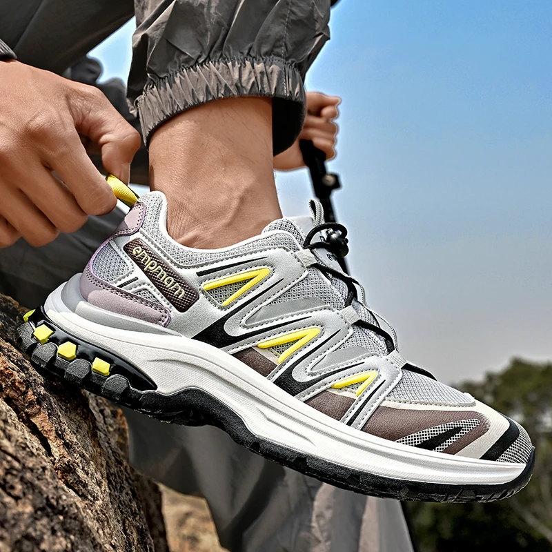 Unisex Outdoor Hiking Shoes Breathable Mesh Leather Non Slip Casual Sneakers 35-45 Tênis de Trilha Zapatillas de Senderismo
Unisex Outdoor Hiking Shoes Breathable Mesh Leather Non Slip Casual Sneakers 35-45 Tênis de Trilha Zapatillas de Senderismo