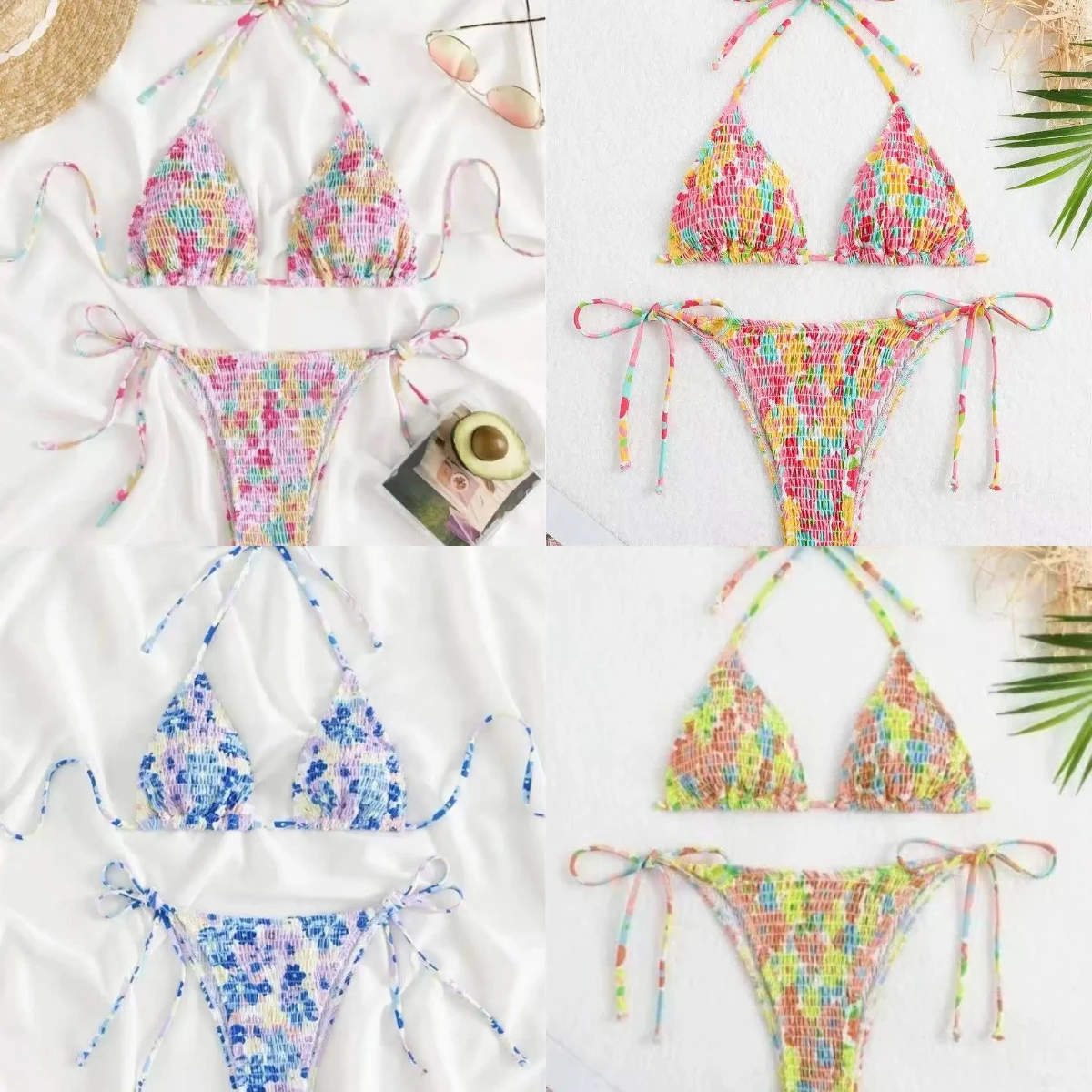 Ladies Summer Two Piece Bikini Floral Print Japanese Lolita Ruffle Y2K Slim Sexy Swimsuit Beach Pool Travel Bathing Suit
Ladies Summer Two Piece Bikini Floral Print Japanese Lolita Ruffle Y2K Slim Sexy Swimsuit Beach Pool Travel Bathing Suit