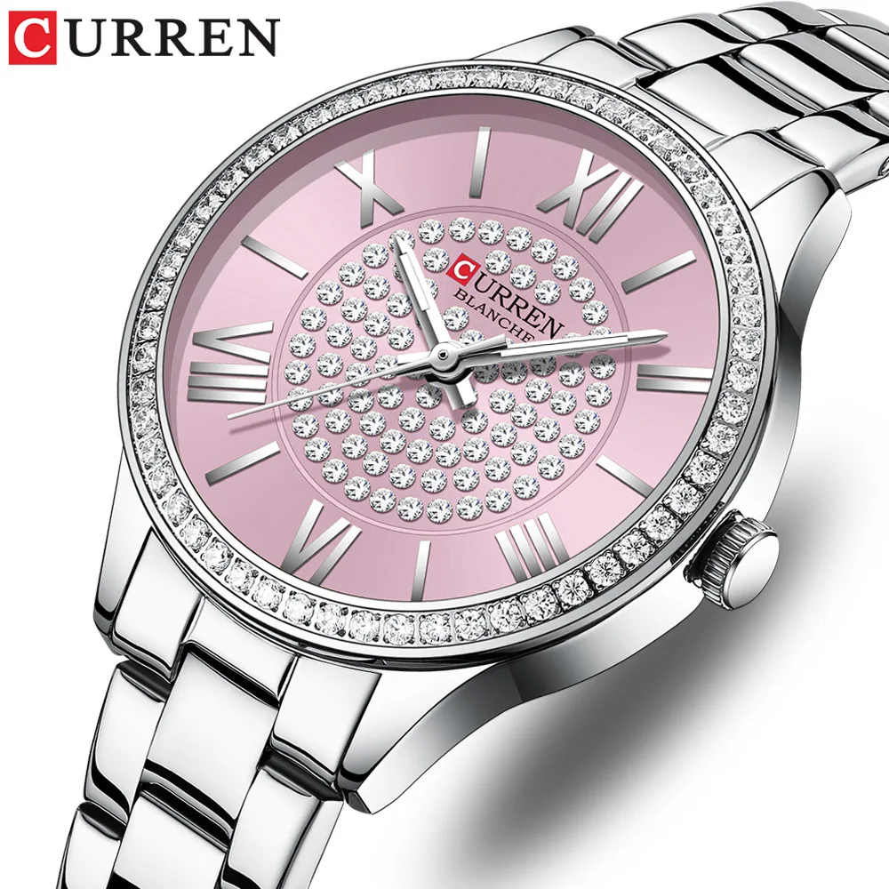 CURREN 9084 Elegant Women's Quartz Watches Luxury Design Waterproof Stainless Steel Strap Fashion Ladies Watch Gifts reloj mujer
CURREN 9084 Elegant Women's Quartz Watches Luxury Design Waterproof Stainless Steel Strap Fashion Ladies Watch Gifts reloj mujer
