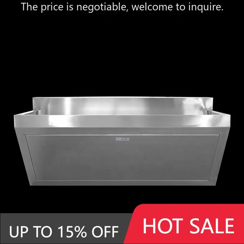 Heavy Duty Medical Grade Stainless Steel Surgical Scrub Sinks Surgeon Type Wash Basin
Heavy Duty Medical Grade Stainless Steel Surgical Scrub Sinks Surgeon Type Wash Basin
