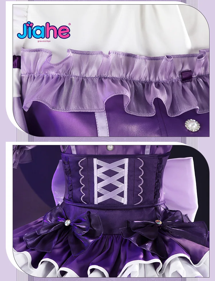 Akemi Homura Anime Puella Magi Madoka Magica Cosplay Costume Halloween Party New Sweet Maid Uniform Lolita Dress Socks Prop Set
Akemi Homura Anime Puella Magi Madoka Magica Cosplay Costume Halloween Party New Sweet Maid Uniform Lolita Dress Socks Prop Set