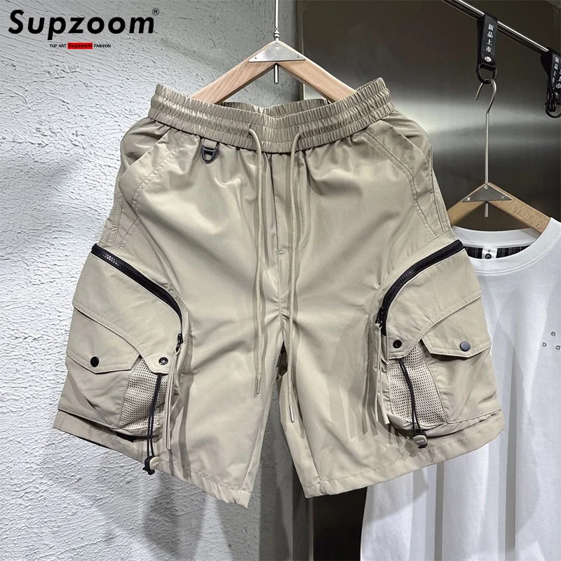 Supzoom New Arrival Top Fashion Summer Loose Casual Belt Design High Street Trendy Stitching Pocket Cargo Shorts Shorts Men
Supzoom New Arrival Top Fashion Summer Loose Casual Belt Design High Street Trendy Stitching Pocket Cargo Shorts Shorts Men