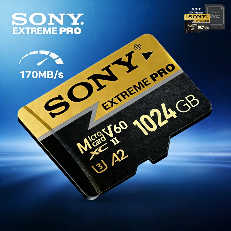 SONY 2025 Extreme Pro Micro TF SD Card Ultra Fast 4K Video 64GB 128GB 256GB 1TB Anti Magnetic Flash Card Phone Computer Camera
SONY 2025 Extreme Pro Micro TF SD Card Ultra Fast 4K Video 64GB 128GB 256GB 1TB Anti Magnetic Flash Card Phone Computer Camera