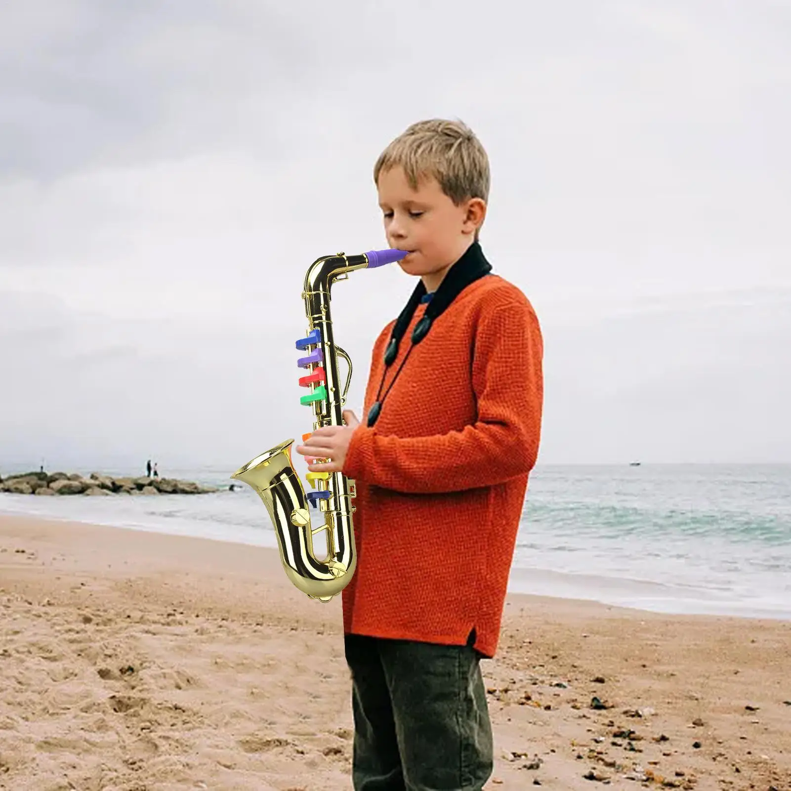 Игрушечный саксофон, инструменты для малышей, музыкальные, образовательные, легкие, для начинающих, походный тромбон, оркестр, ролевые игры для
Игрушечный саксофон, инструменты для малышей, музыкальные, образовательные, легкие, для начинающих, походный тромбон, оркестр, ролевые игры для