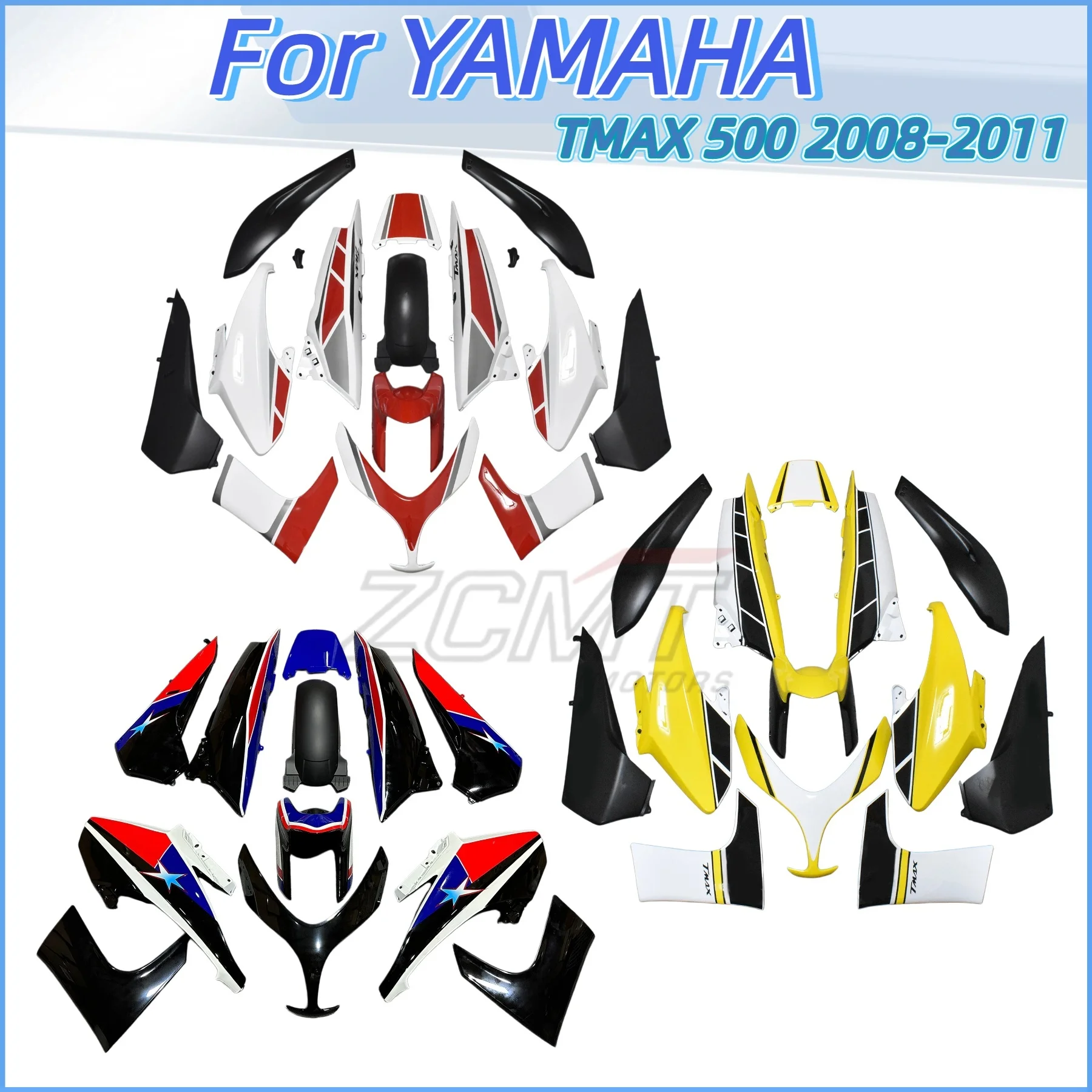 Fit For YAMAHA TMAX 500 XP500 2008 - 2011 2009 2010 08 09 10 11 Motorcycle Plastic Bodywork Fairing Kit Set TMAX500
Fit For YAMAHA TMAX 500 XP500 2008 - 2011 2009 2010 08 09 10 11 Motorcycle Plastic Bodywork Fairing Kit Set TMAX500