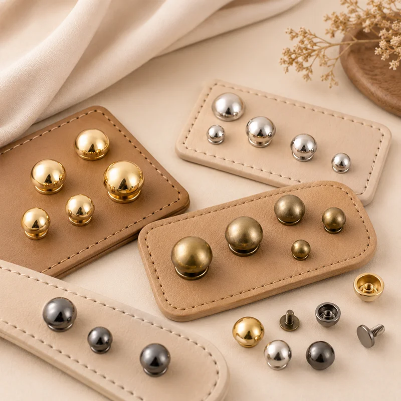 10/20/30Pcs 8-20mm Metal Round Rivet Buttons Decorative Buckles for Handbag Clothes DIY Leather Craft Sewing Accessories Parts
10/20/30Pcs 8-20mm Metal Round Rivet Buttons Decorative Buckles for Handbag Clothes DIY Leather Craft Sewing Accessories Parts