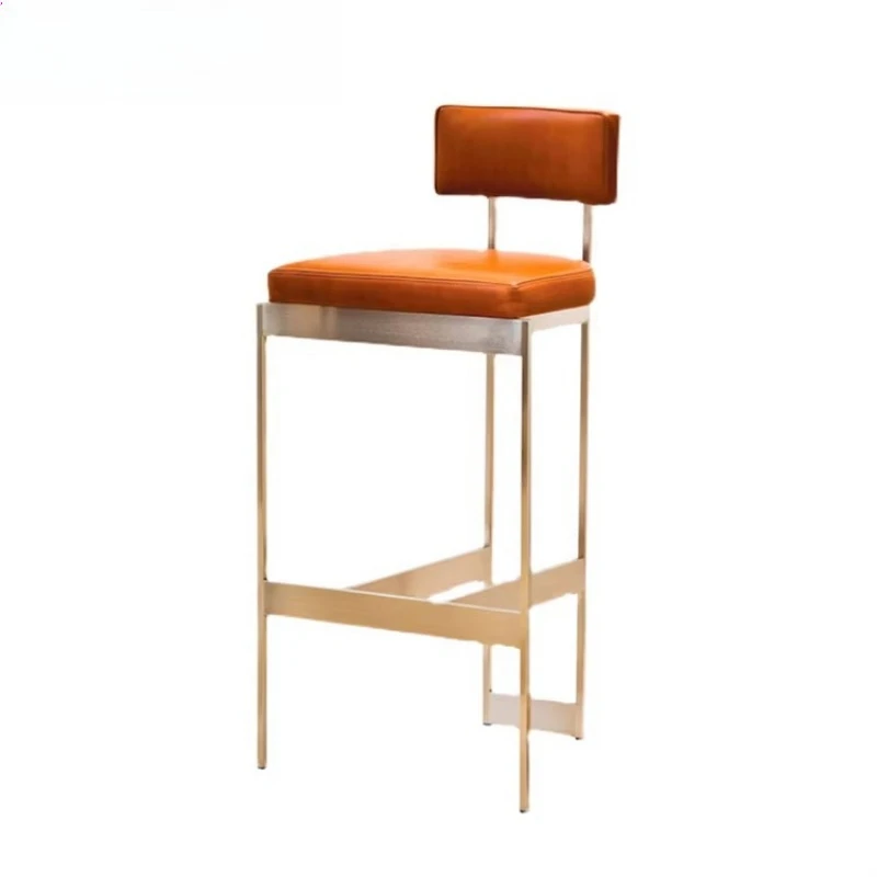 Luxury Modern Bar Furniture Metal Frame Fabric Interior Gold Bar Chair
Luxury Modern Bar Furniture Metal Frame Fabric Interior Gold Bar Chair