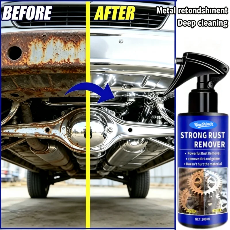 Car Rust Remover Auto Exhaust Pipe Rust Derusting Spray Quickly Car Wheel Hub Care Clean Metal Iron Prowder Stain Removal Agent
Car Rust Remover Auto Exhaust Pipe Rust Derusting Spray Quickly Car Wheel Hub Care Clean Metal Iron Prowder Stain Removal Agent