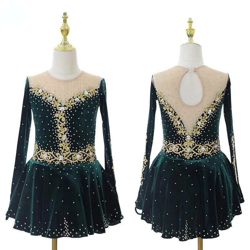 customized figure skating dress high elasticity breathable performance suit ballet skirt gymnastics jumpsuit leotards for girls
customized figure skating dress high elasticity breathable performance suit ballet skirt gymnastics jumpsuit leotards for girls