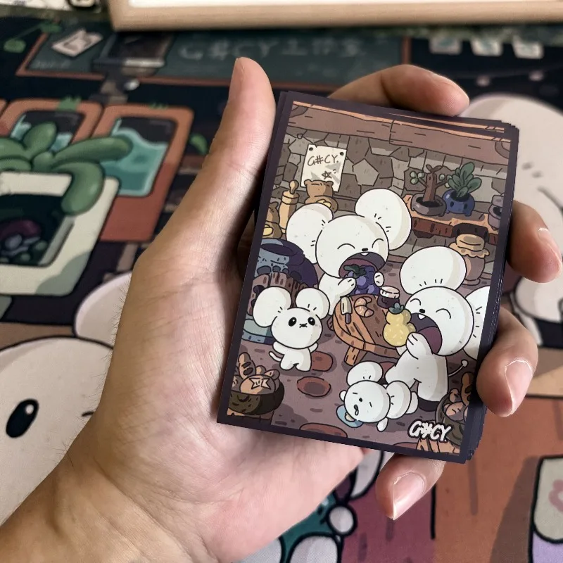 Ptcg Maushold Series 66x91mm PP Game Collectible Card Protective Case 600x350mm Single Player Trading Card Game Board Game Mat
Ptcg Maushold Series 66x91mm PP Game Collectible Card Protective Case 600x350mm Single Player Trading Card Game Board Game Mat
