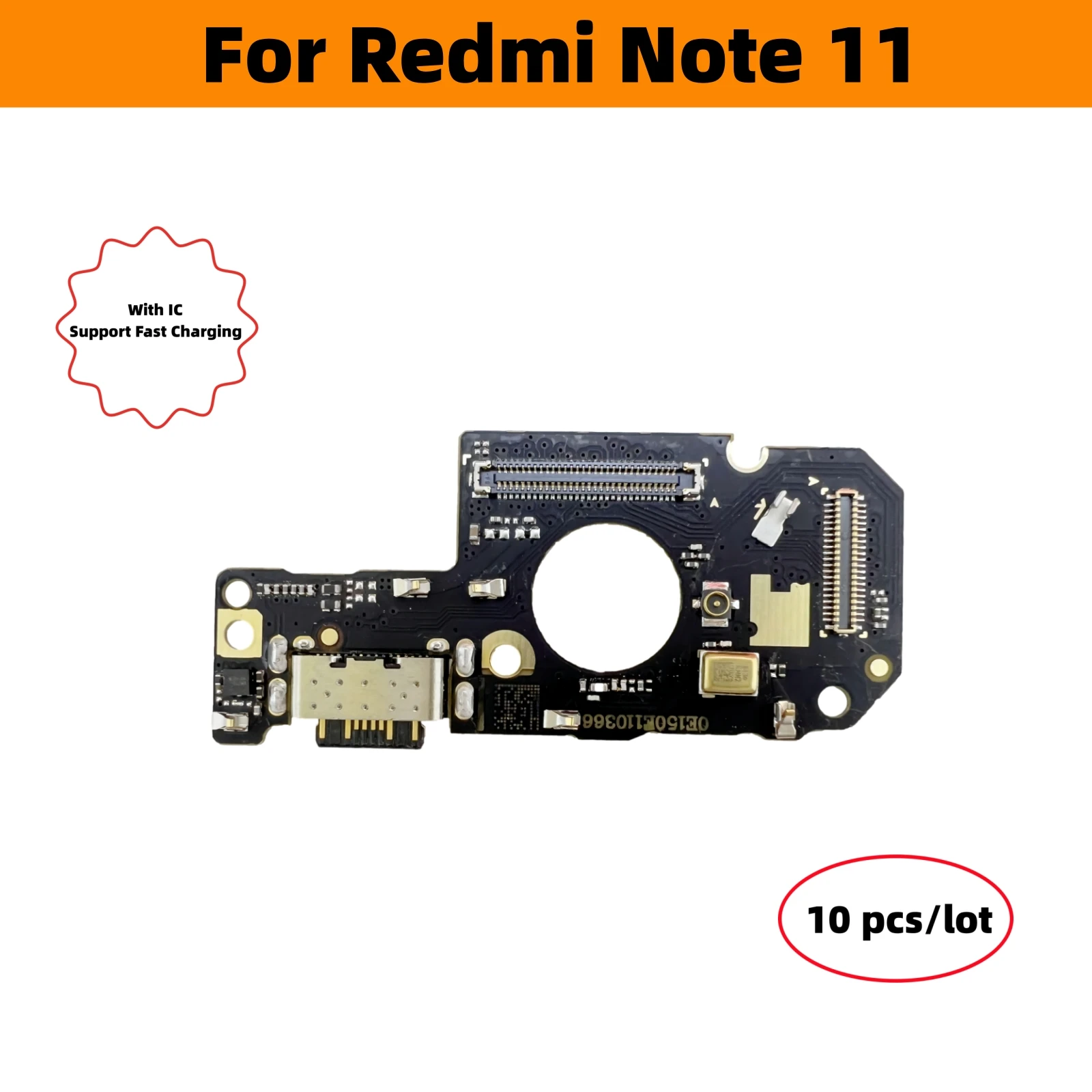10 Pcs/Lot USB Charger Dock Flex Cable Connector Board Charging Port For Xiaomi Redmi Note 11 Replacement Parts
10 Pcs/Lot USB Charger Dock Flex Cable Connector Board Charging Port For Xiaomi Redmi Note 11 Replacement Parts