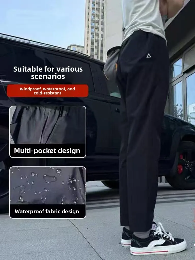 Thickened Fleece Outdoor Workwear Trousers Men's Casual Pants Windproof Wear Resistant Loose Fit All Season Polyester Fiber
Thickened Fleece Outdoor Workwear Trousers Men's Casual Pants Windproof Wear Resistant Loose Fit All Season Polyester Fiber