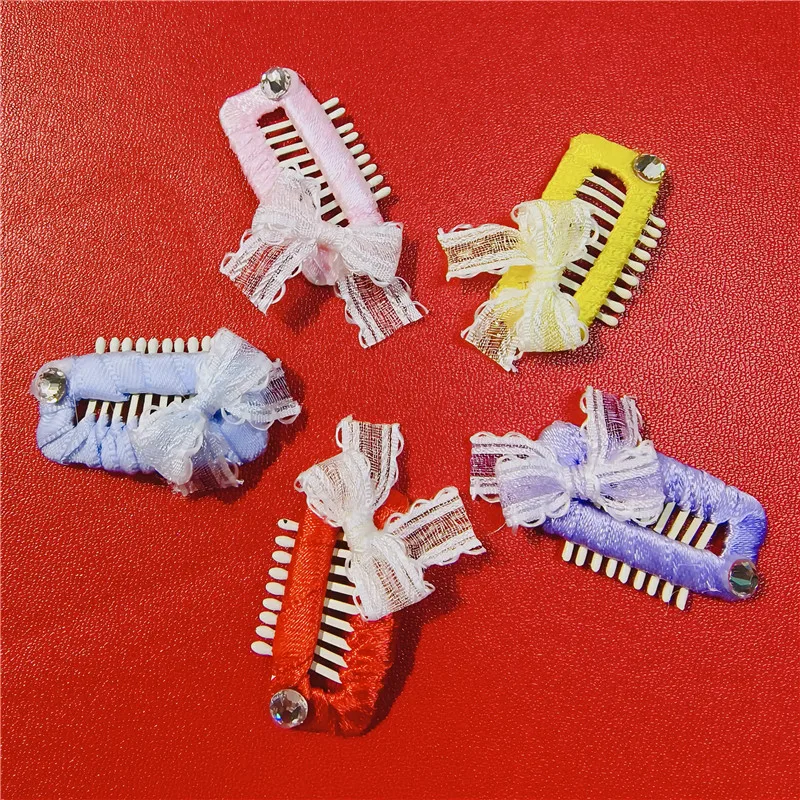 Cute Handmade High-end Pet Hair Clips Bow Diamond Accessories Alloy BB Clip Long Haired Cat and Dog Hair Decoration Pet Supplies
Cute Handmade High-end Pet Hair Clips Bow Diamond Accessories Alloy BB Clip Long Haired Cat and Dog Hair Decoration Pet Supplies