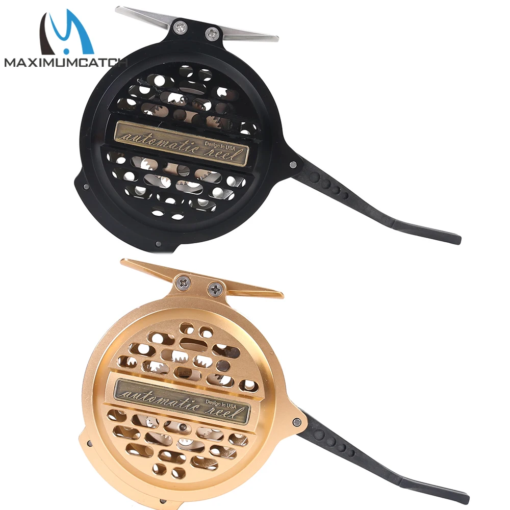 Maximumcatch Y4 70 Automatic Fly Fishing Reel CNC Machined Aluminum Super Lightweight Fly Reel for Trout Salmon
Maximumcatch Y4 70 Automatic Fly Fishing Reel CNC Machined Aluminum Super Lightweight Fly Reel for Trout Salmon