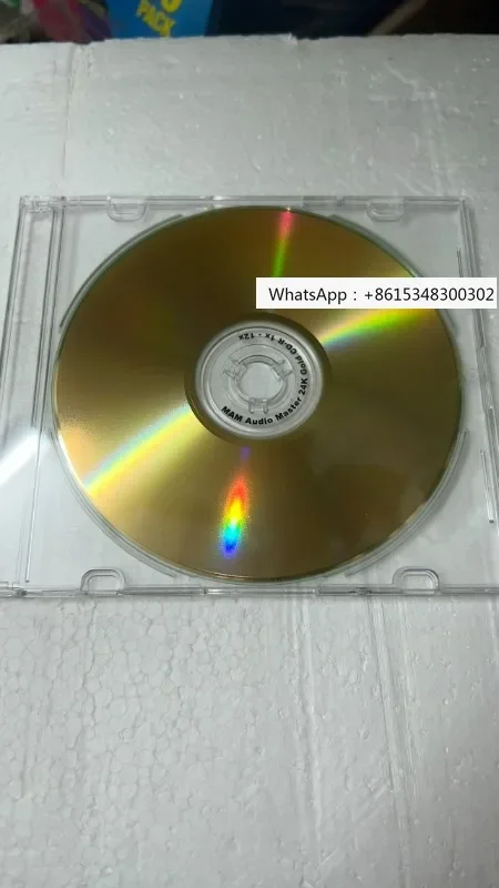 Американский аудиомастер Mitsui 24-каратного золота (пустой) CD-R, конкретная музыка CD-R
Американский аудиомастер Mitsui 24-каратного золота (пустой) CD-R, конкретная музыка CD-R