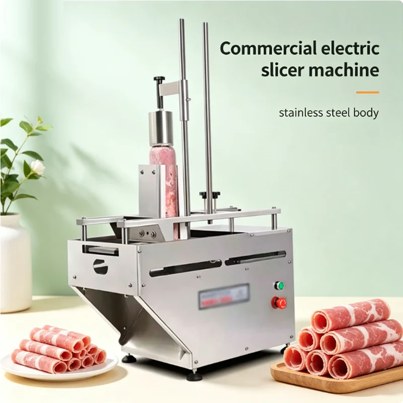Multi Purpose Commercial Meat Cutter Machine Beef Meat Cutting Machine Frozen Meat Slicer
Multi Purpose Commercial Meat Cutter Machine Beef Meat Cutting Machine Frozen Meat Slicer