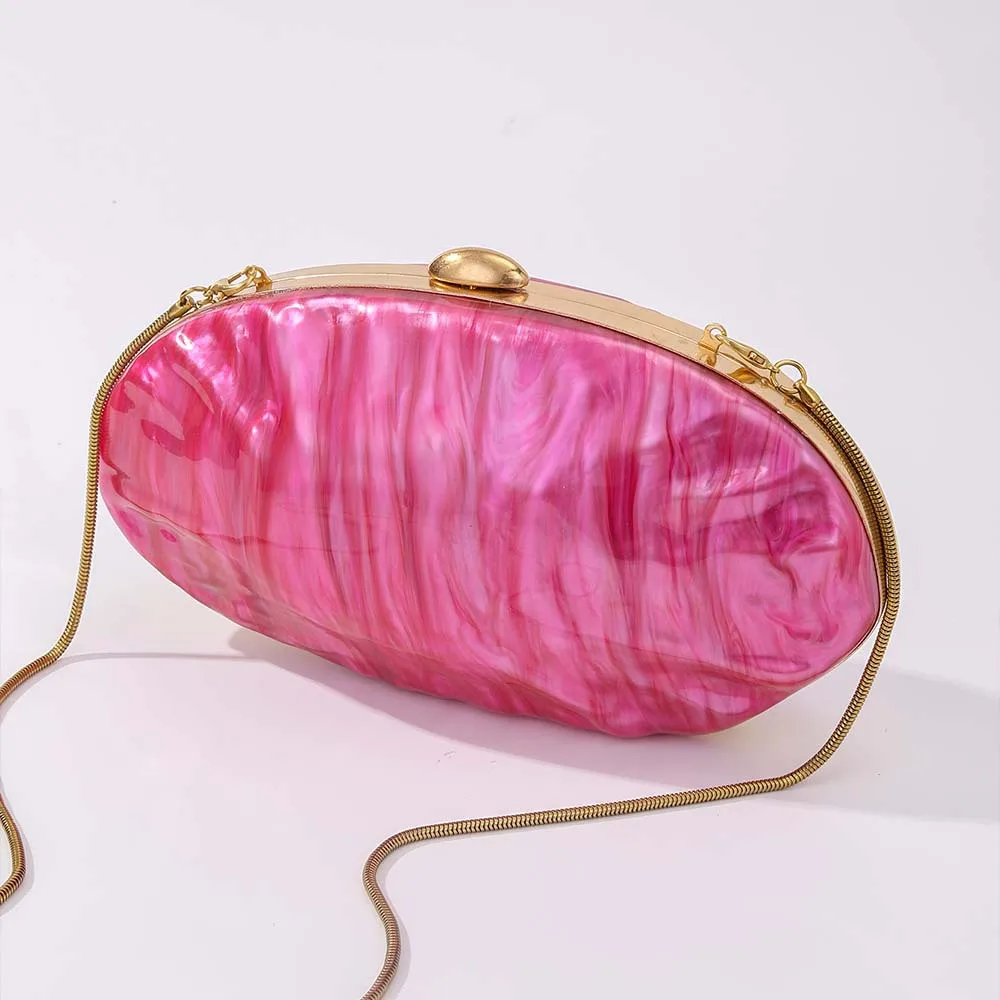 Luxury Shell Clutch Bag, Acrylic Pearl White Frame Purse, Women's Wedding Wallet, Elegant Evening Party Cute Ivory Lady Handbag
Luxury Shell Clutch Bag, Acrylic Pearl White Frame Purse, Women's Wedding Wallet, Elegant Evening Party Cute Ivory Lady Handbag