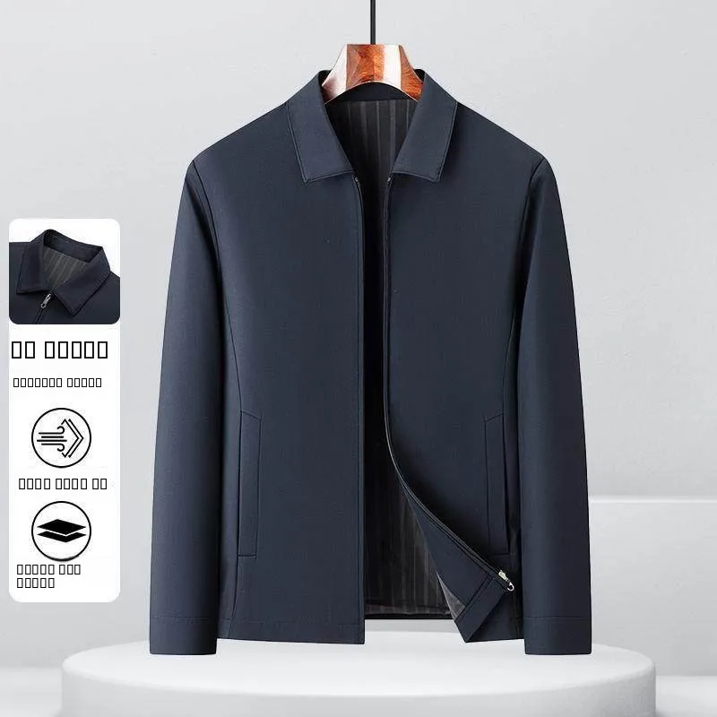 Classic Pure Color Casual Busin Collar Jaet Men's New Sle Spring 2025 One-line Withdal Label Seven-sve Design
Classic Pure Color Casual Busin Collar Jaet Men's New Sle Spring 2025 One-line Withdal Label Seven-sve Design