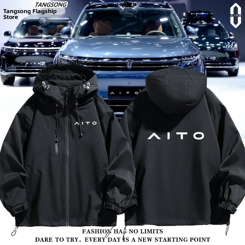 Aito Car 4S Store Men's Outdoor Workwear Jacket Windproof Polyester Long Sleeve Zipper Closure Casual Coat for Autumn Winter
Aito Car 4S Store Men's Outdoor Workwear Jacket Windproof Polyester Long Sleeve Zipper Closure Casual Coat for Autumn Winter