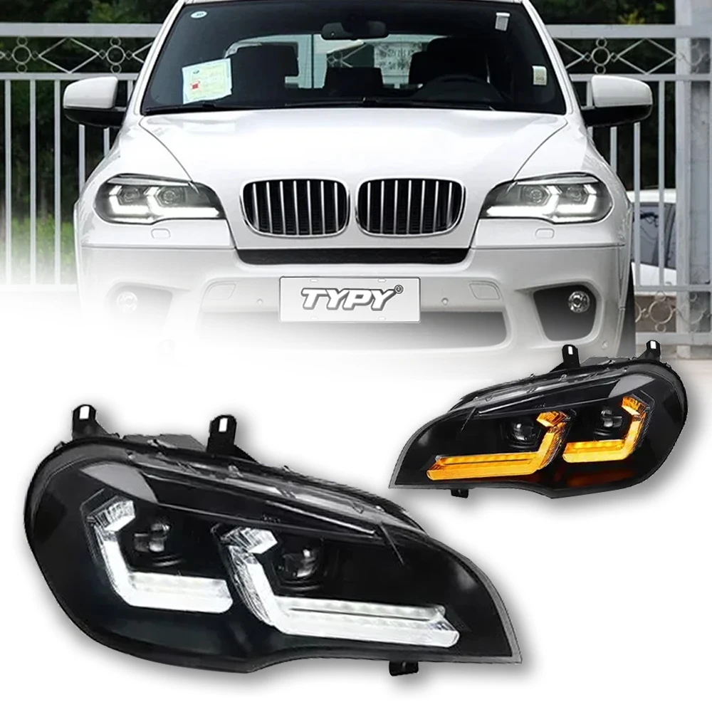 Car Lights For BMW X5 E70 2007-2013 LED Car Lamps Daytime Running Lights Dynamic Turn Signals Car Accessories
Car Lights For BMW X5 E70 2007-2013 LED Car Lamps Daytime Running Lights Dynamic Turn Signals Car Accessories