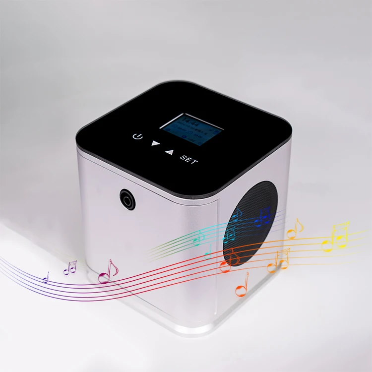 Customized Smart Oil Scent Diffuser Machine Ce Electric Home Scent Machine With Speaker Essential Aroma Diffuser With WIFI APP
Customized Smart Oil Scent Diffuser Machine Ce Electric Home Scent Machine With Speaker Essential Aroma Diffuser With WIFI APP