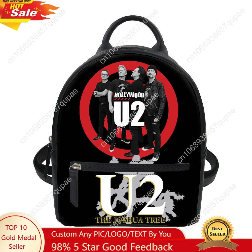 U2 Music Rock Band Custom Backpack Purse Women Street Carter Schoolbags Double Shoulder Bag Mini Daypack Leather Travel Bag
U2 Music Rock Band Custom Backpack Purse Women Street Carter Schoolbags Double Shoulder Bag Mini Daypack Leather Travel Bag