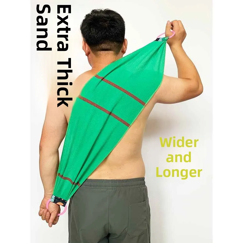Powerful Exfoliating Bath Towel Ba Scrubbing Strap Coarse Sand Pull Ba Strip Bathing Towel Ba Massage Tool for Everyone
Powerful Exfoliating Bath Towel Ba Scrubbing Strap Coarse Sand Pull Ba Strip Bathing Towel Ba Massage Tool for Everyone