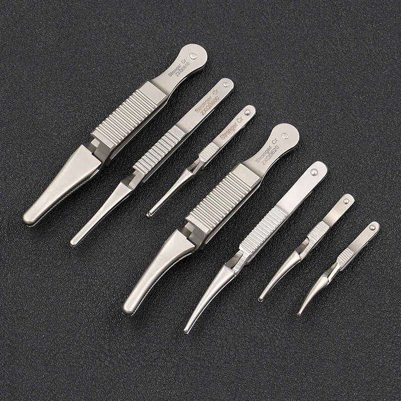 Stainless Steel Artery Clamp Microvein Clamp Closure Device Temporary Occlusion Of Surgery Cross Hemostatic Forceps
Stainless Steel Artery Clamp Microvein Clamp Closure Device Temporary Occlusion Of Surgery Cross Hemostatic Forceps