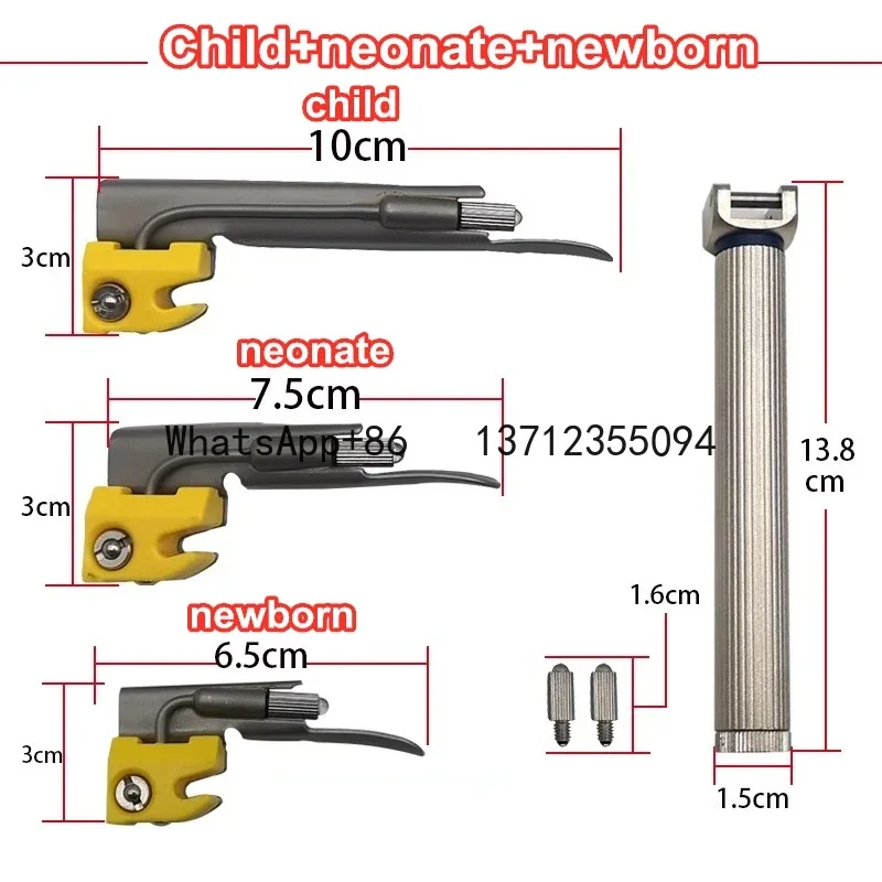 Kind Erwachsene Neugeborenen An Leithesie Hals Spiegel LED Licht Intubation Edelstahl Laryngoskop Erkennungs werkzeug
Kind Erwachsene Neugeborenen An Leithesie Hals Spiegel LED Licht Intubation Edelstahl Laryngoskop Erkennungs werkzeug