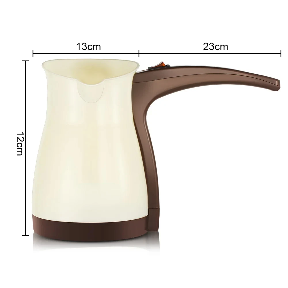 Turkey Coffee Pot Electric Coffee Maker Italian Mocha Pot Greek Turkish Coffee Machine Easy Portable for Household Office
Turkey Coffee Pot Electric Coffee Maker Italian Mocha Pot Greek Turkish Coffee Machine Easy Portable for Household Office